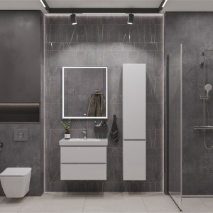 Шкаф-пенал SanStar Arista подвесной, белый