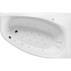 Акриловая ванна Excellent Kameleon WAEX.KMP17.ULTRA P 170x110 см, угловая, с гидромассажем, с каркасом, со сливом-переливом, асимметричная