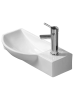 Раковина подвесная глянцевая белая 505х235х125 WeltWasser AISBACH 7945 GL-WT R (10000008691)