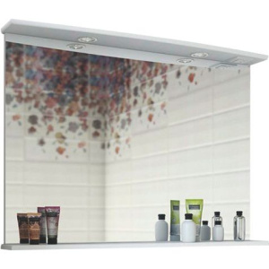 Купить Зеркало Sanflor Софи 105, с полкой в Москве с доставкой Зеркало Sanflor Софи 105, с полкой