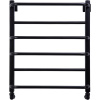 Полотенцесушитель водяной Comfysan Puro-K W-6 60х50 черный матовый
