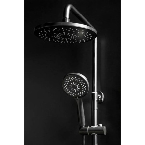 Душевая стойка Boheme Spectre 458-B чёрная