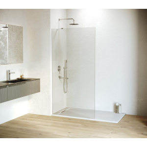 Душевая перегородка RGW Walk In WA-110 110x195, профиль хром, стекло прозрачное 8 мм