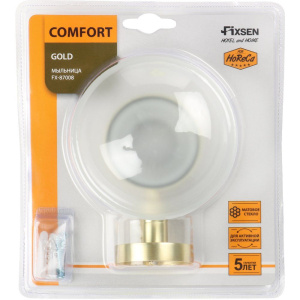 Мыльница Fixsen Comfort Gold FX-87008 золото сатин