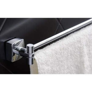 Купить Полотенцедержатель Fixsen Kvadro FX-61302A поворотный, двойной в Москве с доставкой Полотенцедержатель Fixsen Kvadro FX-61302A поворотный, двойной