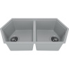 Мойка кухонная KitKraken Gulf Gulf Grey серая