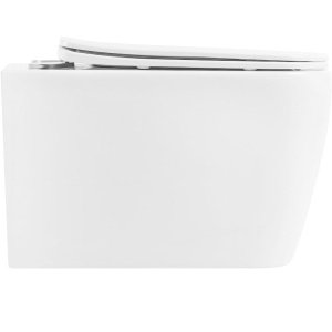 Унитаз подвесной BelBagno Veneto BB132CHR безободковый, с крышкой BB132SC с микролифтом