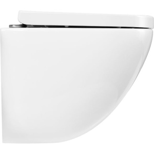 Унитаз подвесной BelBagno Amanda BB051CHR безободковый, крышка BB865SC с микролифтом