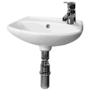 Купить Раковина подвесная Jika Lyra 40 1527.1.000.106.1 белая в Москве с доставкой Раковина подвесная Jika Lyra 40 1527.1.000.106.1 белая