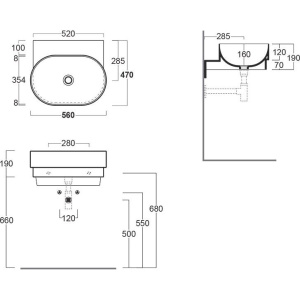 Раковина Simas Po.Mo PO 06