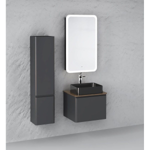 Купить Зеркало-шкаф Raval Morelle 60, антрацит в Москве с доставкой Зеркало-шкаф Raval Morelle 60, антрацит