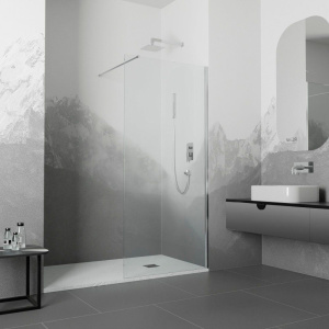 Душевая перегородка RGW Walk In WA-010 80x200, стекло прозрачное