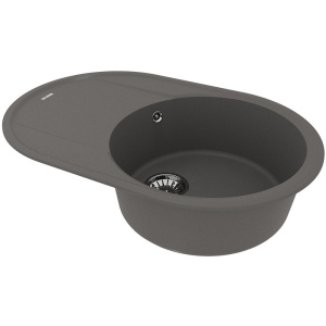 Мойка кухонная Lemark Lacha 760 9910059 серый шелк