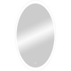Зеркало DIWO Ярославль, 60 с подсветкой, овальное, в современном стиле, сенсорное выключение
