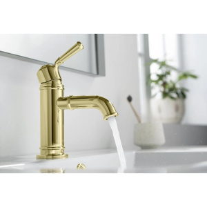 Смеситель для раковины Aquatek Классик AQ1510PG полированное золото