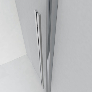 Душевая дверь в нишу Ambassador Intense 110021102IX 130 см, профиль хром