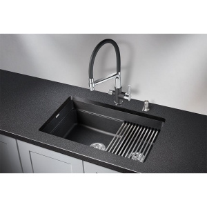 Мойка кухонная Granula Kitchen Space 7304U, черный