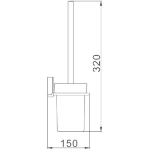 Купить Ершик Haiba HB88 10 в Москве с доставкой Ершик Haiba HB88 10