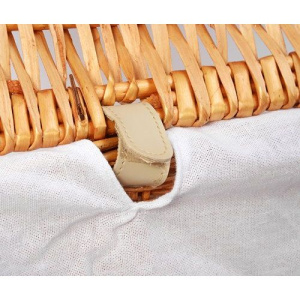 Купить Корзина для белья Wasserkraft Ammer WB-370-L светло-коричневая, большая в Москве с доставкой Корзина для белья Wasserkraft Ammer WB-370-L светло-коричневая, большая