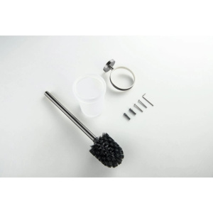 Ершик для унитаза Aquatek Европа AQ4110BGM оружейная сталь