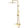Душевая стойка Boheme Qubic 478-G shinny gold