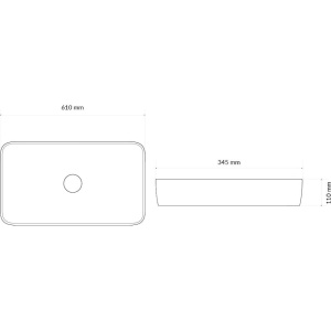 Раковина Excellent Cori 61