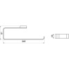 Полотенцедержатель Timo Selene 10057/00 хром
