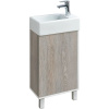 Тумба с раковиной Aquaton Эмма 45 1A2216K1EAD80 дуб наварра