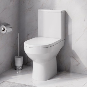 Купить Унитаз-компакт AM.PM Spirit V2.0 C708600WH FlashClean с микролифтом в Москве с доставкой Унитаз-компакт AM.PM Spirit V2.0 C708600WH FlashClean с микролифтом