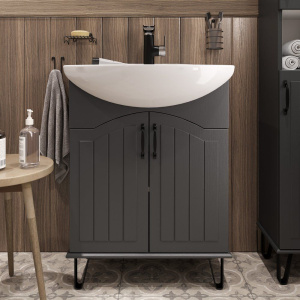 Мебель для ванной DIWO Сочи 65, антрацит