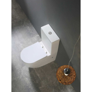 Унитаз-компакт Triton Corso Pro CO-3806 безободковый, с микролифтом