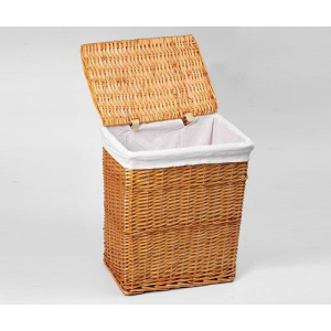 Купить Корзина для белья Wasserkraft Ammer WB-370-L светло-коричневая, большая в Москве с доставкой Корзина для белья Wasserkraft Ammer WB-370-L светло-коричневая, большая