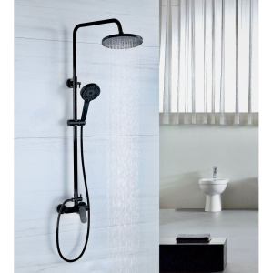 Душевая стойка BOND Circle B01-8188 черная