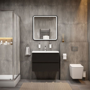 Купить Зеркало Art&Max Genova 80 с подсветкой в Москве с доставкой Зеркало Art&Max Genova 80 с подсветкой