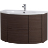 Тумба с раковиной Cezares Eden 91 rovere scuro soft, раковина 50177