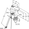 Смеситель для раковины Kludi Balance 520239175