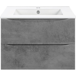 Купить Тумба с раковиной Vincea Mia 60 бетон в Москве с доставкой Тумба с раковиной Vincea Mia 60 бетон