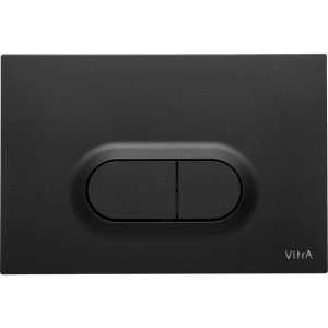 Система инсталляции для унитазов VitrA V-Fix Core 732-5800-01 с кнопкой смыва 740-0511 черной матовой