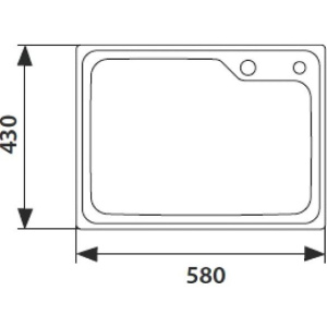 Купить Мойка кухонная Kaiser KSM-5843 в Москве с доставкой Мойка кухонная Kaiser KSM-5843