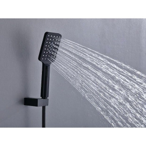 Душевой комплект Timo Petruma SX-5049/03SM с термостатом, черный