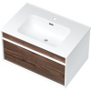 Тумба с раковиной STWORKI Вестервик 70 орех каньон