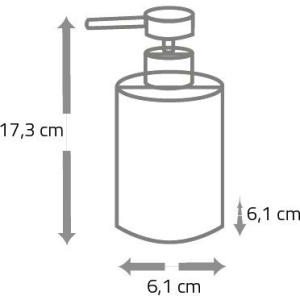 Купить Дозатор Ridder Victoria 2245500 полупрозрачный в Москве с доставкой Дозатор Ridder Victoria 2245500 полупрозрачный