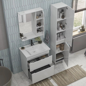 Шкаф-пенал SanStar Адель белый