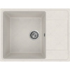Мойка кухонная Practik PR-M 650-001 белый камень Мойка кухонная Practik PR-M 650-001 белый камень