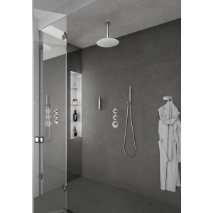 Душевой комплект Timo Saona SX-2399/00SM С ВНУТРЕННЕЙ ЧАСТЬЮ, с термостатом, хром