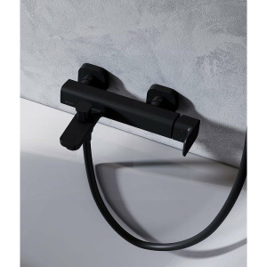 Смеситель для ванны с душем Ravak 10° Free X070152 черный матовый