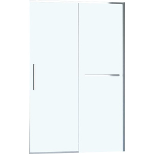 Купить Душевая дверь в нишу Vincea Slim Soft 130 см, профиль хром, стекло прозрачное в Москве с доставкой Душевая дверь в нишу Vincea Slim Soft 130 см, профиль хром, стекло прозрачное