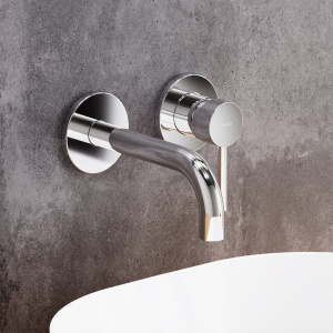 Смеситель для раковины Damixa Scandinavian Pure 360260000 С ВНУТРЕННЕЙ ЧАСТЬЮ хром