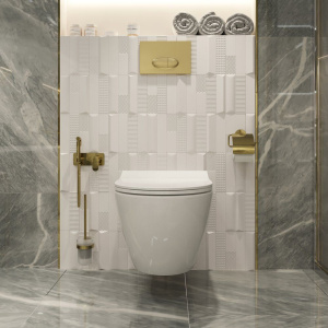 Унитаз подвесной BOCCHI Venezia 1295-001-0129 белый, с микролифтом