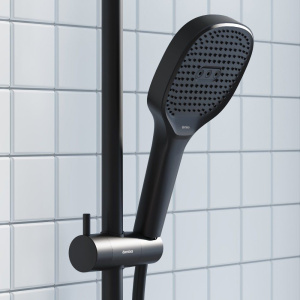 Купить Душевая лейка Damixa Merkur 940020300 черная в Москве с доставкой Душевая лейка Damixa Merkur 940020300 черная